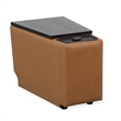 Parker Living Phoenix - Caramel ZG Power 2 Seat Home Theater Seating with Wedge