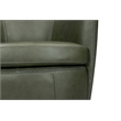Parker Living Barolo - Sage Italian Leather Swivel Club Chair Two Pack
