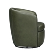 Parker Living Barolo - Sage Italian Leather Swivel Club Chair Two Pack