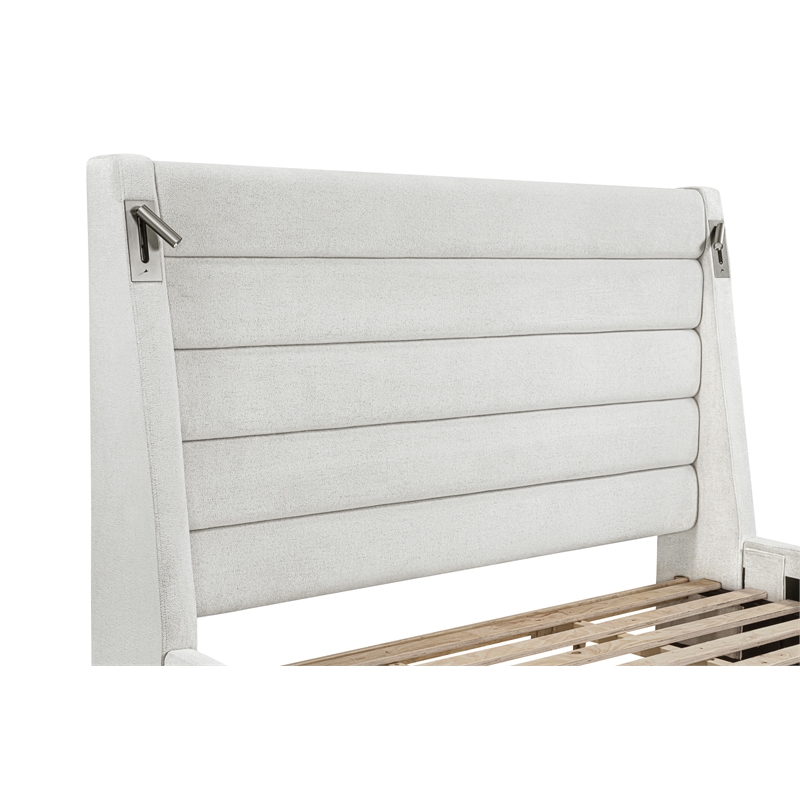 Parker Living Giorgio - Dreamy Linen King Bed with Speakers