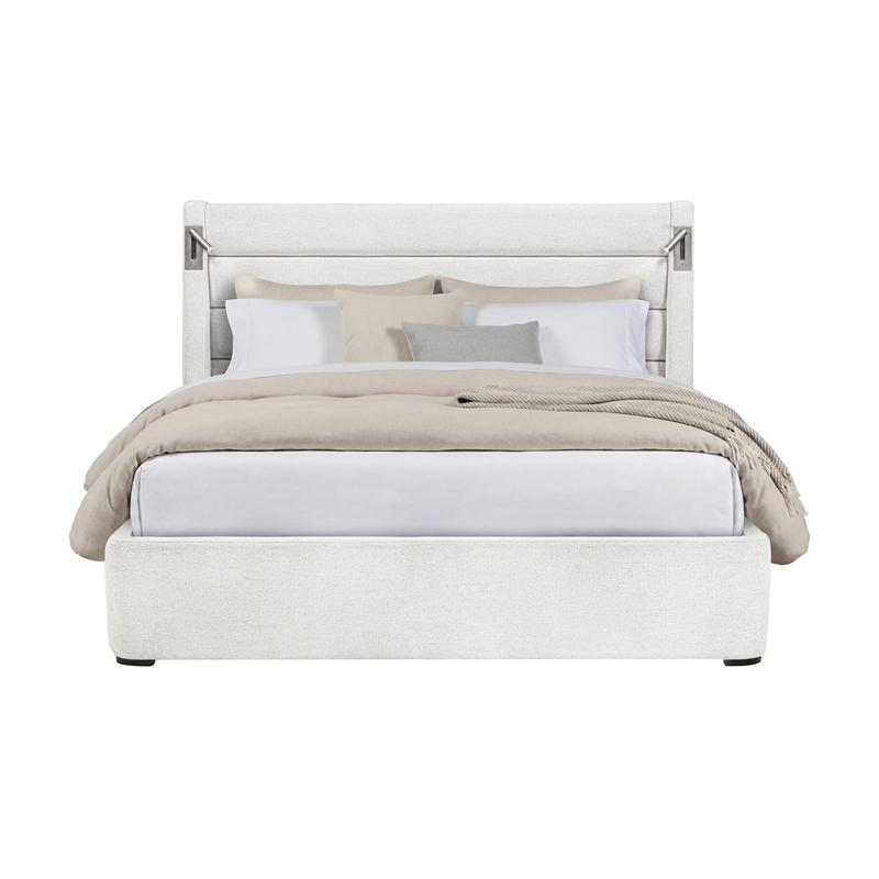Parker Living Giorgio - Dreamy Linen Queen Bed with Speakers