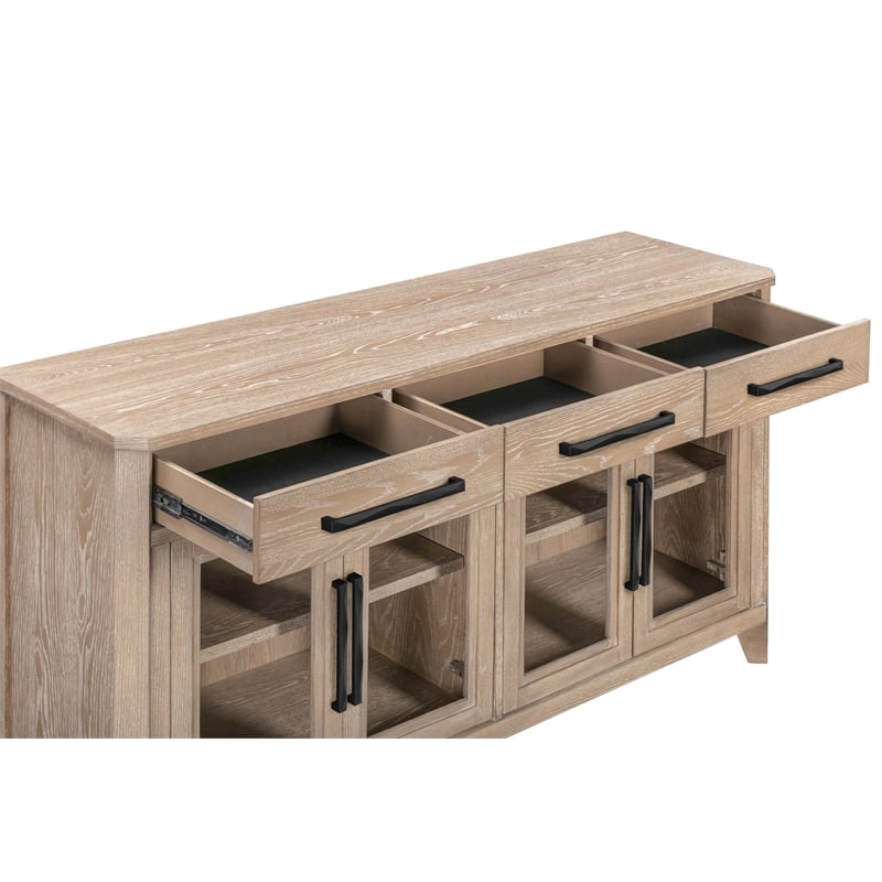 Parker Living Breckenridge - 78 Inch Table with 4 Chairs and Buffet Server
