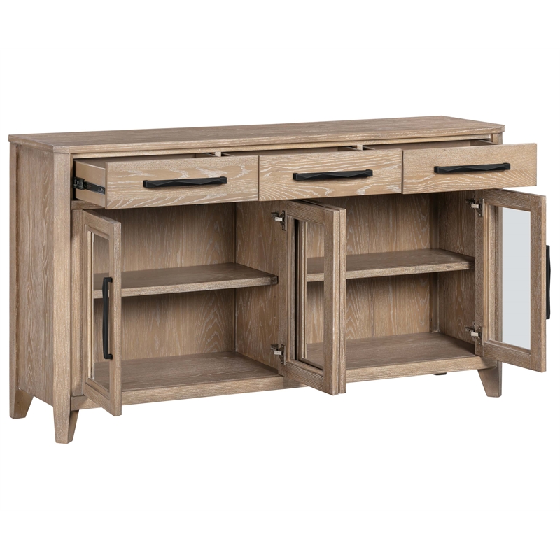 Parker Living Breckenridge - 78 Inch Table with 4 Chairs and Buffet Server