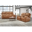Parker Living Belmont - Caramel ZG Power Reclining Tilt Console Loveseat