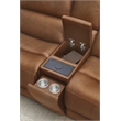 Parker Living Belmont - Caramel ZG Power Reclining Tilt Console Loveseat