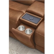 Parker Living Belmont - Caramel ZG Power Reclining Tilt Console Loveseat