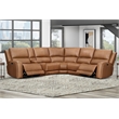 Parker Living Belmont - Caramel 6 Piece ZG Power Reclining Sectional