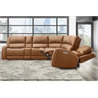 Parker Living Belmont - Caramel 6 Piece ZG Power Reclining Sectional