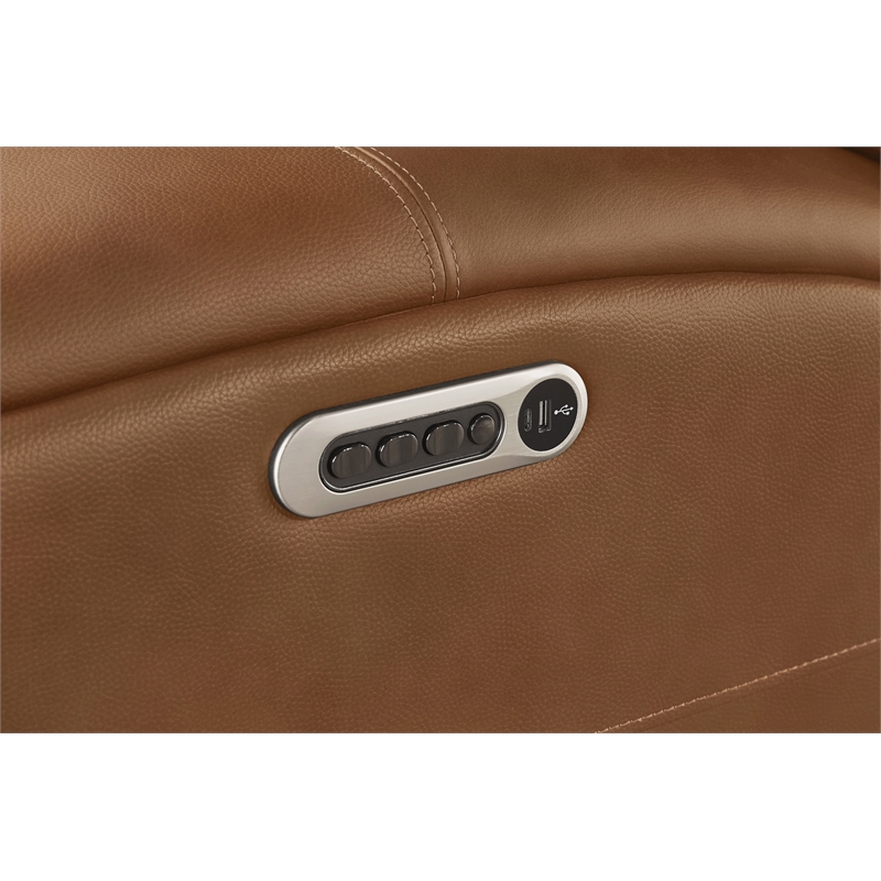 Parker Living Belmont - Caramel 6 Piece ZG Power Reclining Sectional