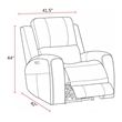 Parker Living Belmont - Caramel ZG Power Reclining Sofa and 2 Recliners