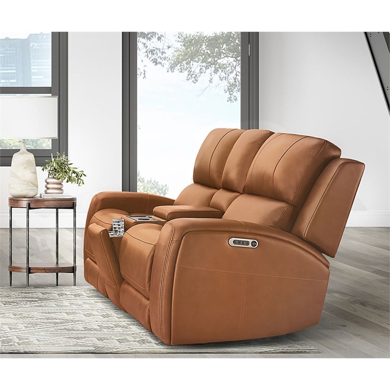 Parker Living Belmont - Caramel ZG Power Reclining Sofa Loveseat and Recliner