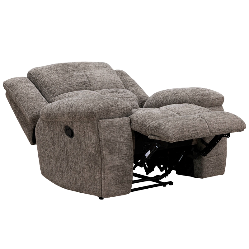 Parker Living Buster - Stone Manual Glider Reclining Sofa and Two Recliners