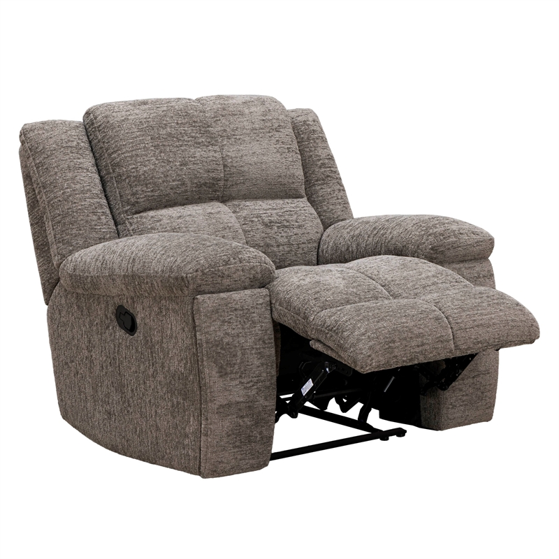 Parker Living Buster - Stone Manual Glider Reclining Sofa and Two Recliners