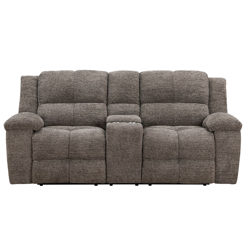 Parker Living Buster - Stone Manual Reclining Sofa and Loveseat
