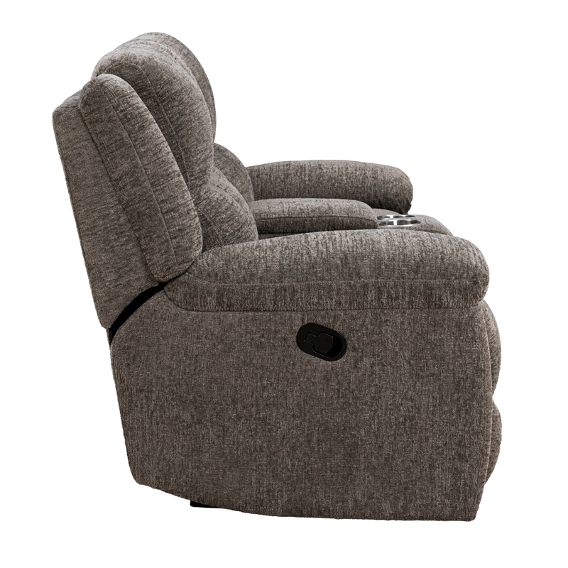 Parker Living Buster - Stone Manual Reclining Sofa and Loveseat