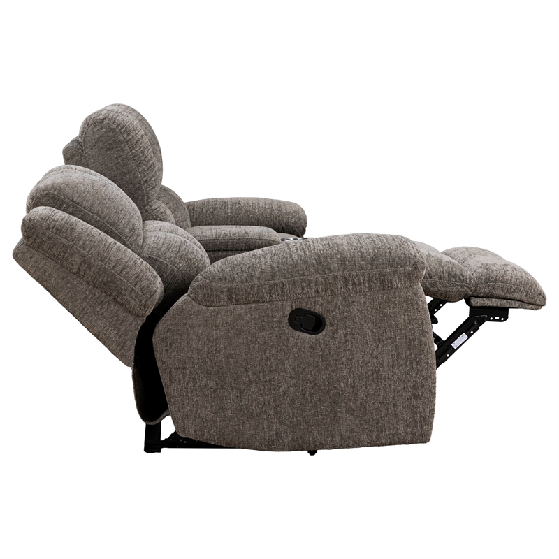 Parker Living Buster - Stone Manual Reclining Sofa and Loveseat