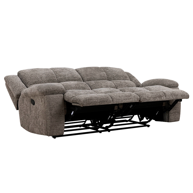 Parker Living Buster - Stone Manual Reclining Sofa and Loveseat