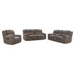 Parker Living Buster - Stone Manual Reclining Sofa Loveseat and Recliner