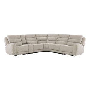 Parker Living Felix - Mari Fawn 6 Piece ZG Power Reclining Sectional