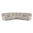 Parker Living Felix - Mari Fawn 7 Piece ZG Power Reclining Sectional