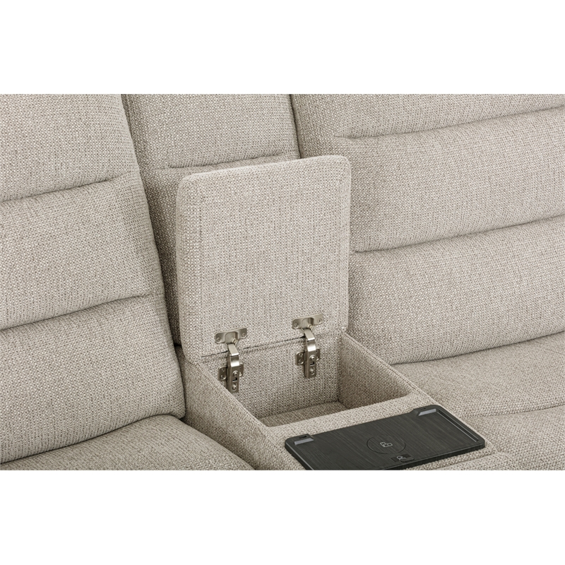 Parker Living Felix - Mari Fawn 7 Piece ZG Power Reclining Sectional