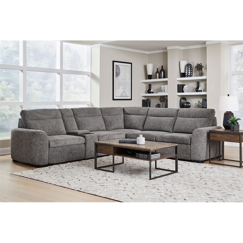 Parker Living Kline - Nightfall 6 Piece Power Sliding Sectional