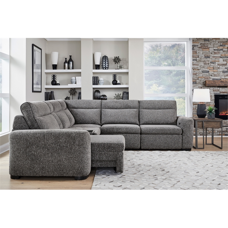Parker Living Kline - Nightfall 6 Piece Power Sliding Sectional