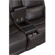 Parker Living Sal - Steamboat Brown ZG Power Reclining Tilt Console Loveseat P3