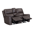Parker Living Sal - Steamboat Brown ZG Power Reclining Tilt Console Loveseat P3