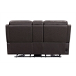 Parker Living Sal - Steamboat Brown ZG Power Reclining Tilt Console Loveseat P3