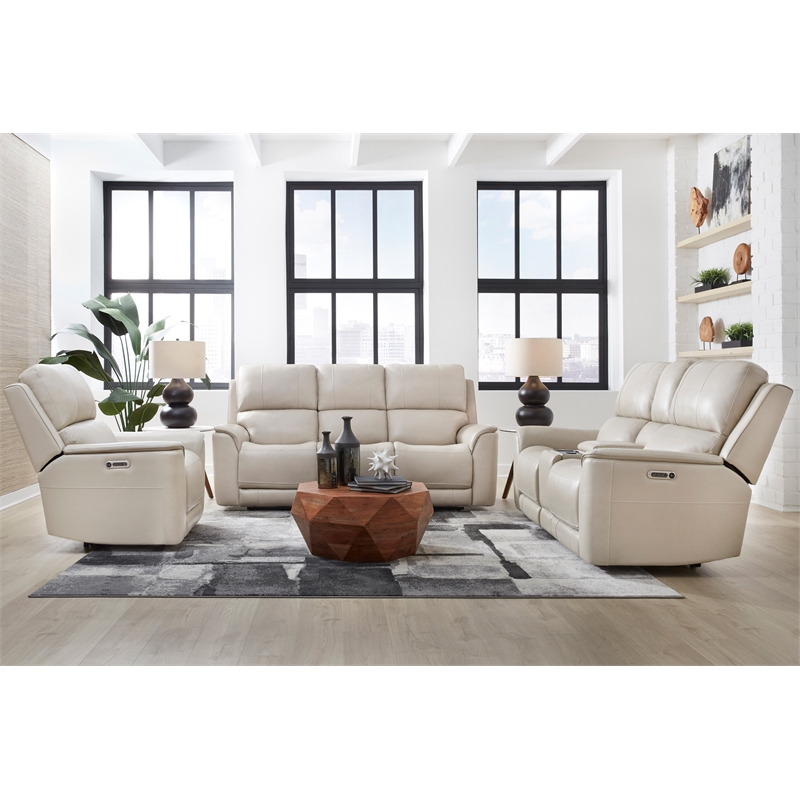 Parker Living Sal - Steamboat Quartz ZG Power Reclining Tilt Console Loveseat P3