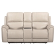 Parker Living Sal - Steamboat Quartz ZG Power Reclining Tilt Console Loveseat P3