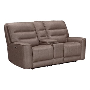 Parker Living Lawson - Sydney Brunette Power ZG Tilt Console Loveseat P2