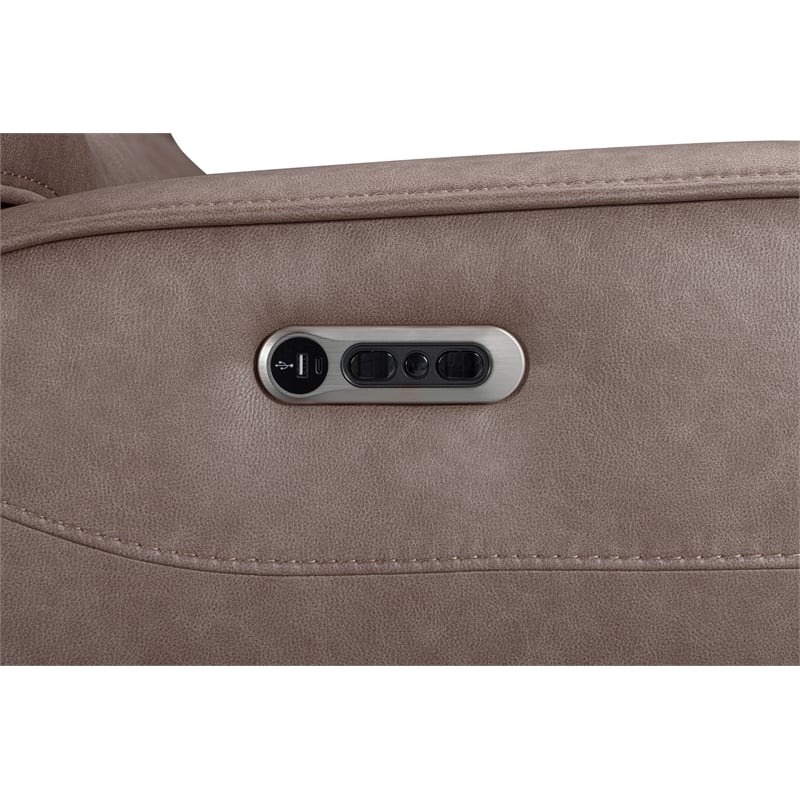 Parker Living Lawson - Sydney Brunette ZG Triple Power Reclining Sofa