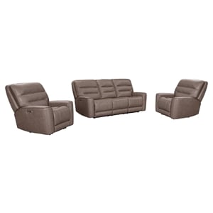 Parker Living Lawson - Sydney Brunette ZG Power Reclining Sofa and 2 Recliners