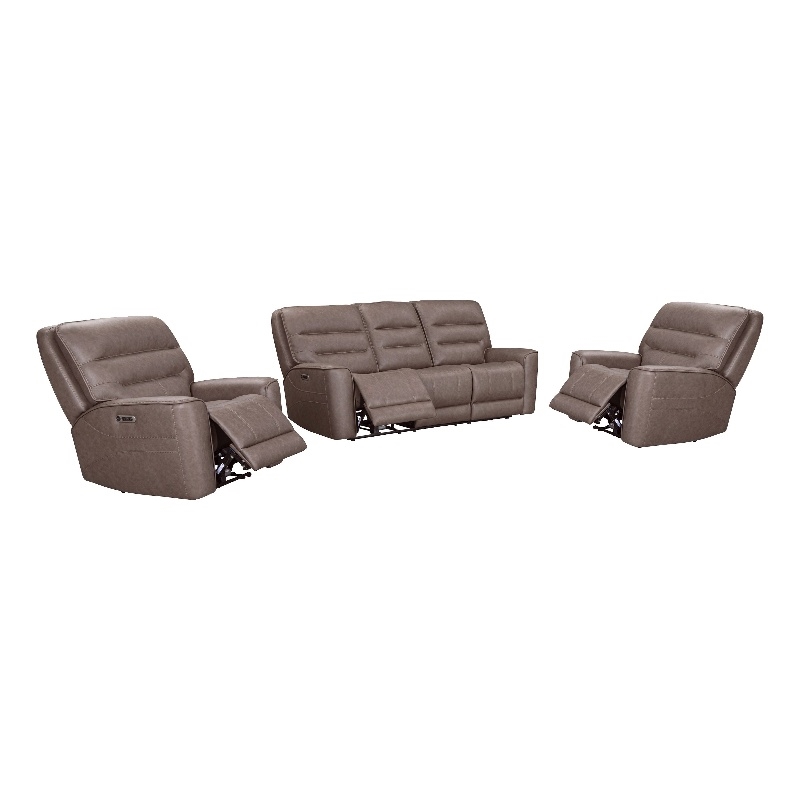 Parker Living Lawson - Sydney Brunette ZG Power Reclining Sofa and 2 Recliners