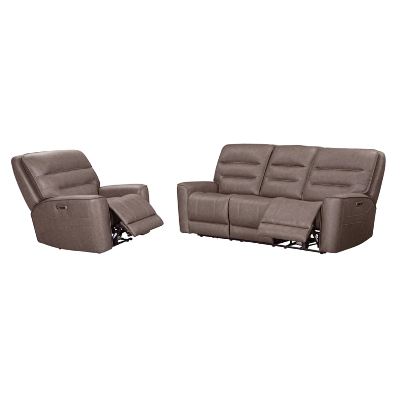 Parker Living Lawson - Sydney Brunette ZG Power Reclining Sofa and Recliner