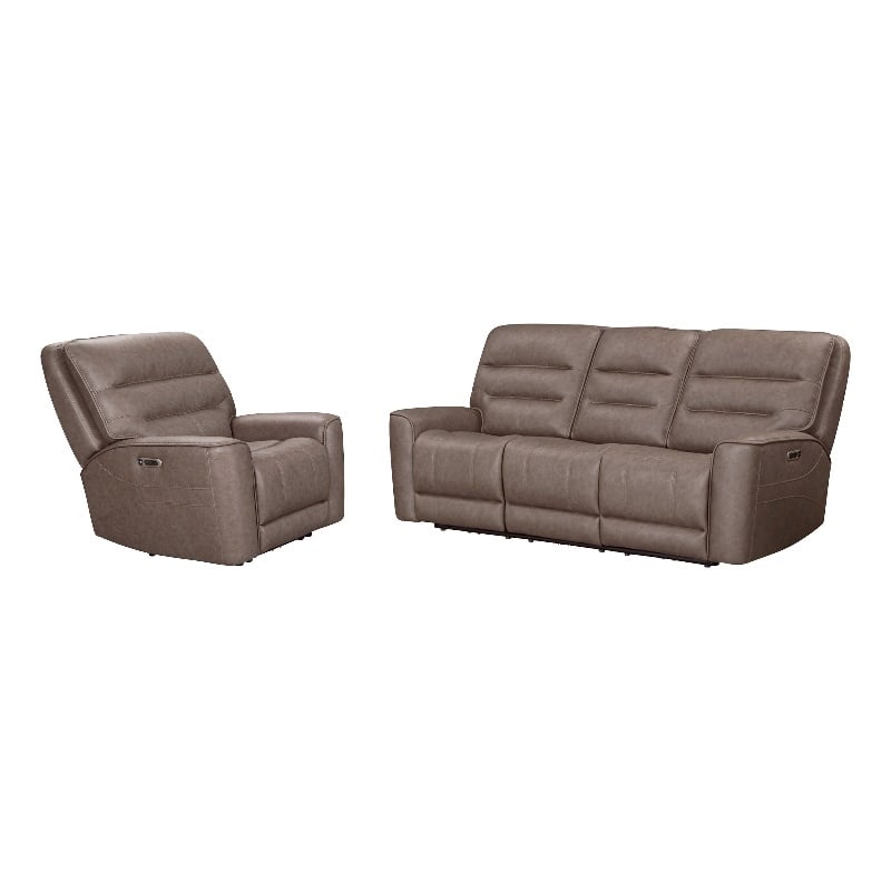 Parker Living Lawson - Sydney Brunette ZG Power Reclining Sofa and Recliner
