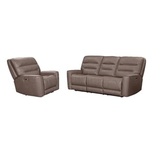 Parker Living Lawson - Sydney Brunette ZG Power Reclining Sofa and Recliner