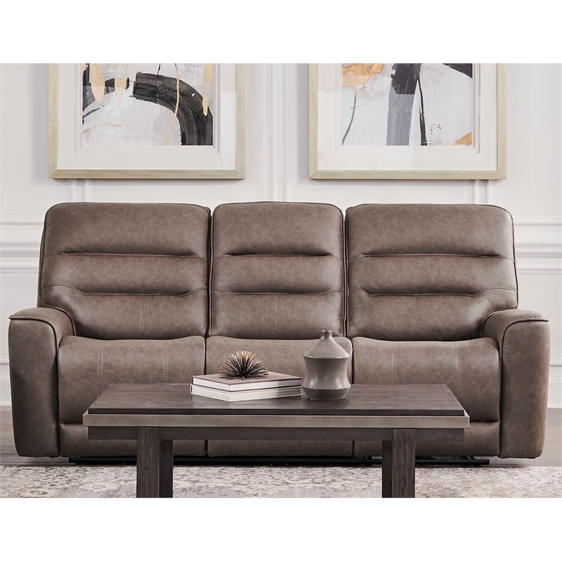 Parker Living Lawson - Sydney Brunette ZG Power Reclining Sofa and Loveseat