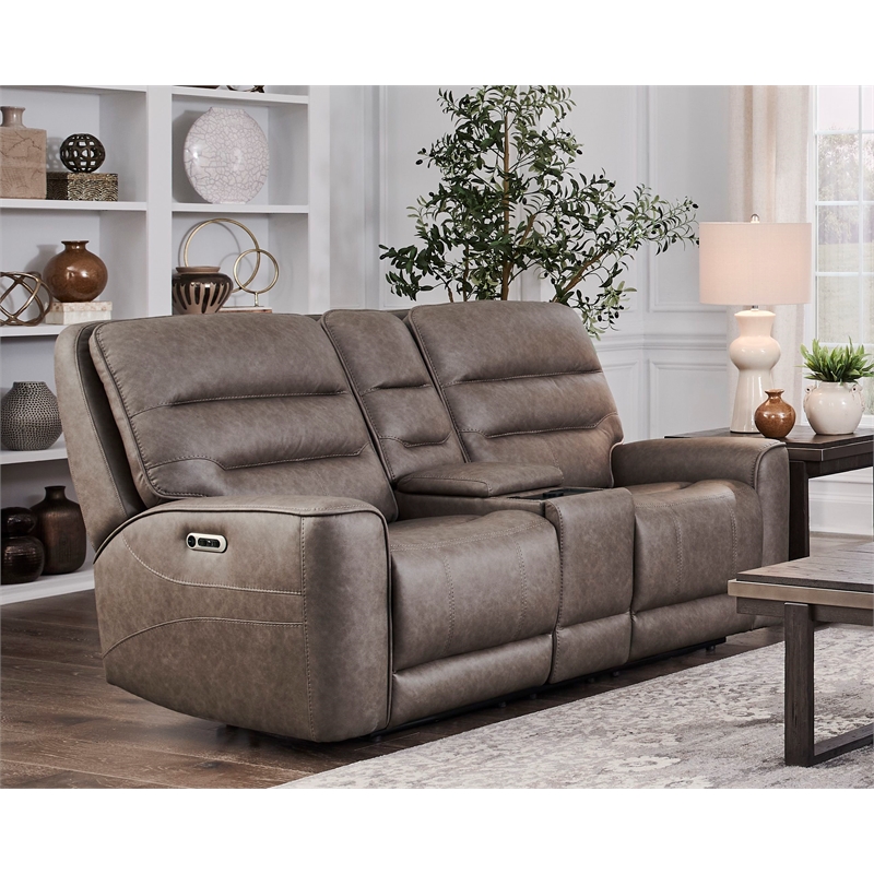 Parker Living Lawson - Sydney Brunette ZG Power Reclining Sofa and Loveseat