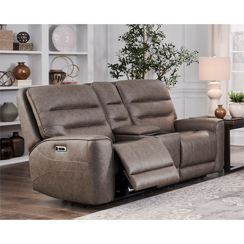 Parker Living Lawson - Sydney Brunette ZG Power Reclining Sofa and Loveseat