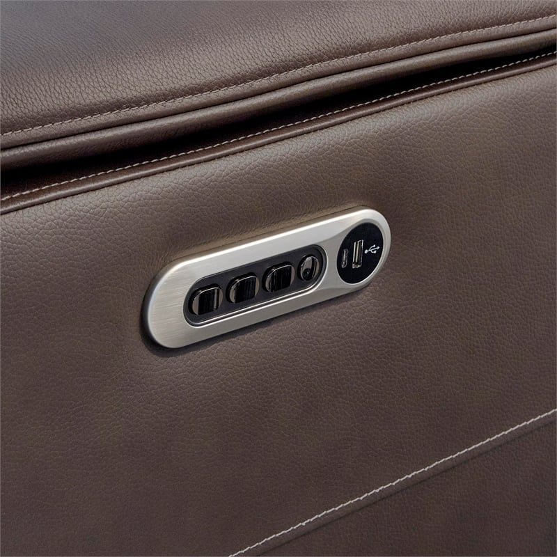 Parker Living Sal - Steamboat Brown 6 Piece ZG Power Reclining Sectional