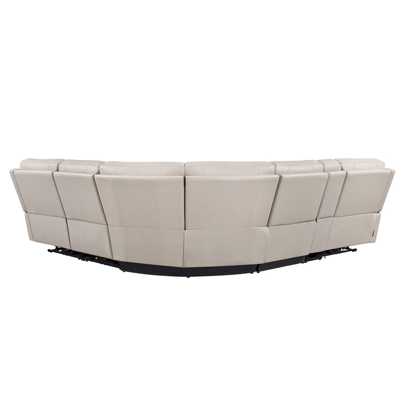 Parker Living Sal - Steamboat Quartz 6 Piece ZG Power Reclining Sectional