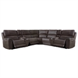 Parker Living Sal - Steamboat Brown 7 Piece ZG Power Reclining Sectional