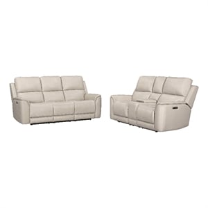 Parker Living Sal - Steamboat Quartz ZG Power Reclining Sofa and Loveseat
