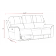 Parker Living Sal - Steamboat Quartz ZG Power Reclining Sofa and Recliner