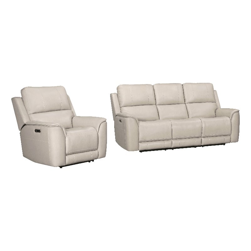 Parker Living Sal - Steamboat Quartz ZG Power Reclining Sofa and Recliner