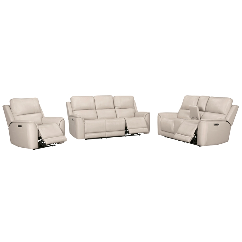 Parker Living Sal - Quartz ZG Power Reclining Sofa Loveseat and Recliner