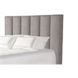 Parker Living Sleep Traditional Chenille King Bed in Stream Gray